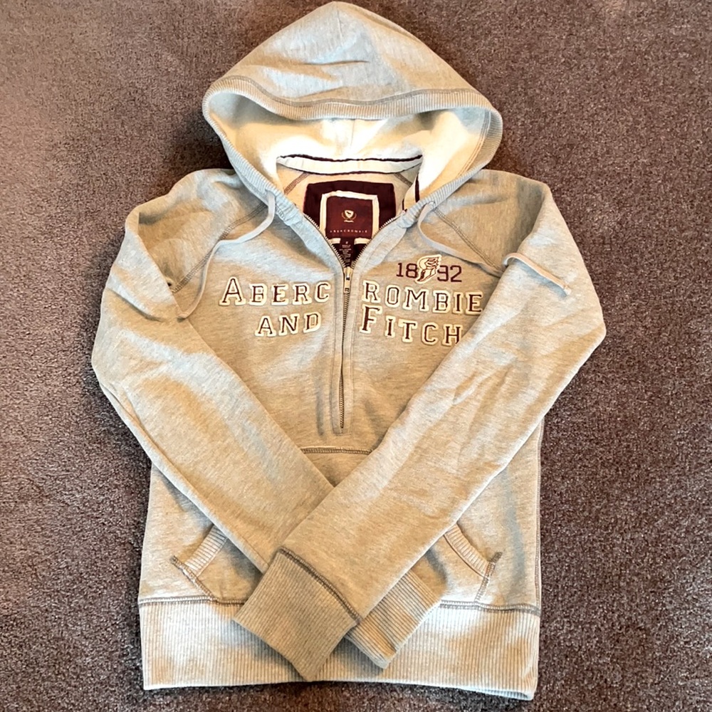Abercrombie 1/2 zip sweatshirt